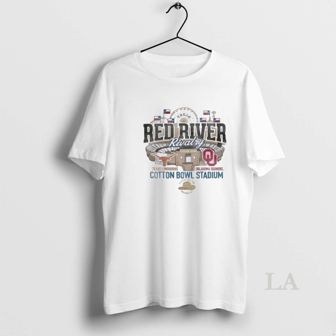 Original The Gameday Red River Rivalry 2025 Texas Vs - Adult & Kids T-Shirts, Sweatshirts & Hoodies apparel design preview 1