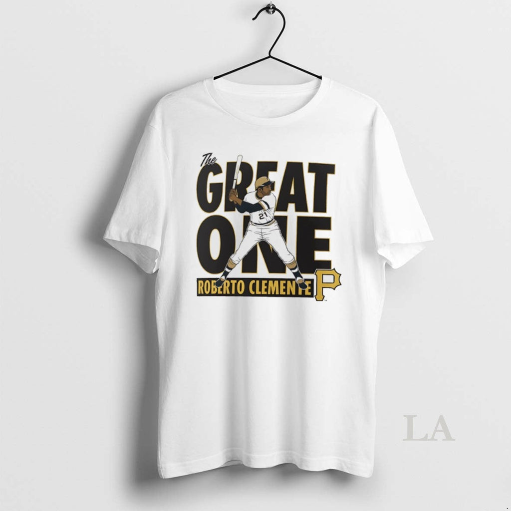 Original The Great One Roberto Clemente Pittsburgh - Adult & Kids T-Shirts, Sweatshirts & Hoodies apparel design preview 1