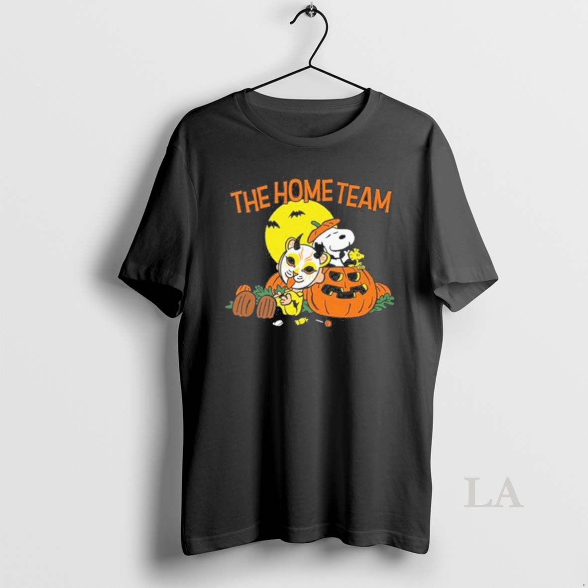 Original The Home Team Peanuts Halloween - Adult & Kids T-Shirts, Sweatshirts & Hoodies apparel design preview 1