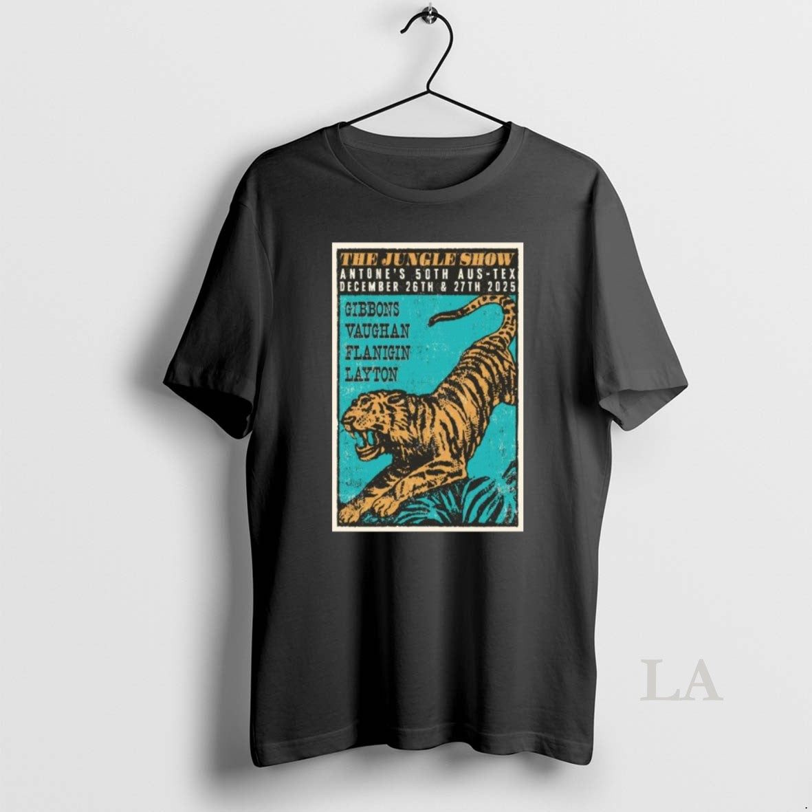 Original The Jungle Show Antones 50th Aus Tex - Adult & Kids T-Shirts, Sweatshirts & Hoodies apparel design preview 1