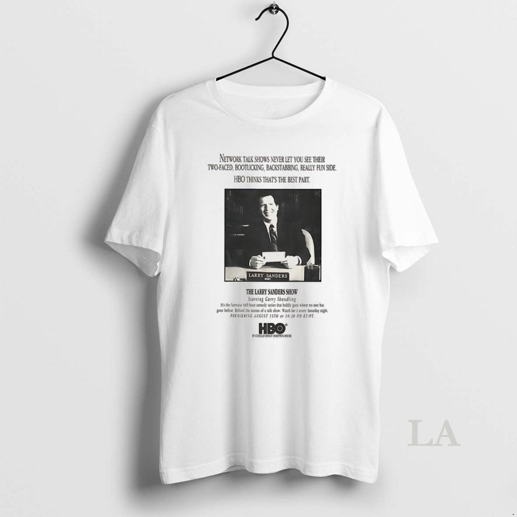 Original The Larry Sanders Show Starring Garry - Adult & Kids T-Shirts, Sweatshirts & Hoodies apparel design preview 1
