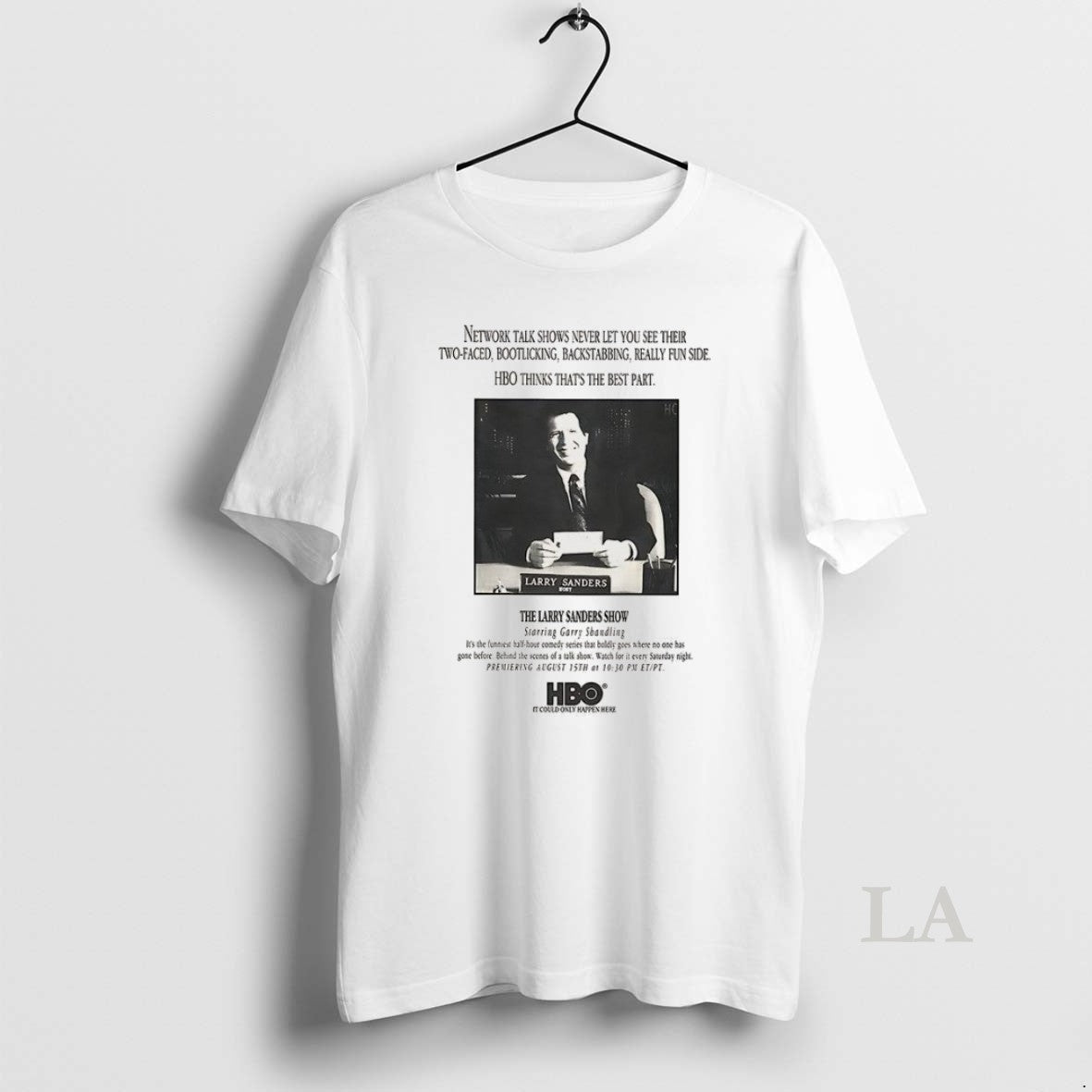 Original The Larry Sanders Show Starring Garry - Adult & Kids T-Shirts, Sweatshirts & Hoodies apparel design preview 1