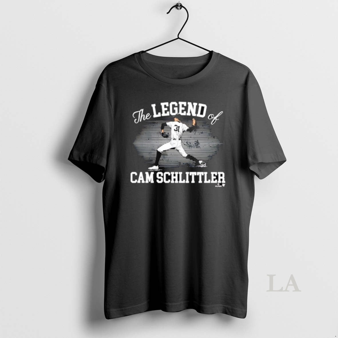 Original The Legend Of Cam Schlittler Baseball Mlb - Adult & Kids T-Shirts, Sweatshirts & Hoodies apparel design preview 1