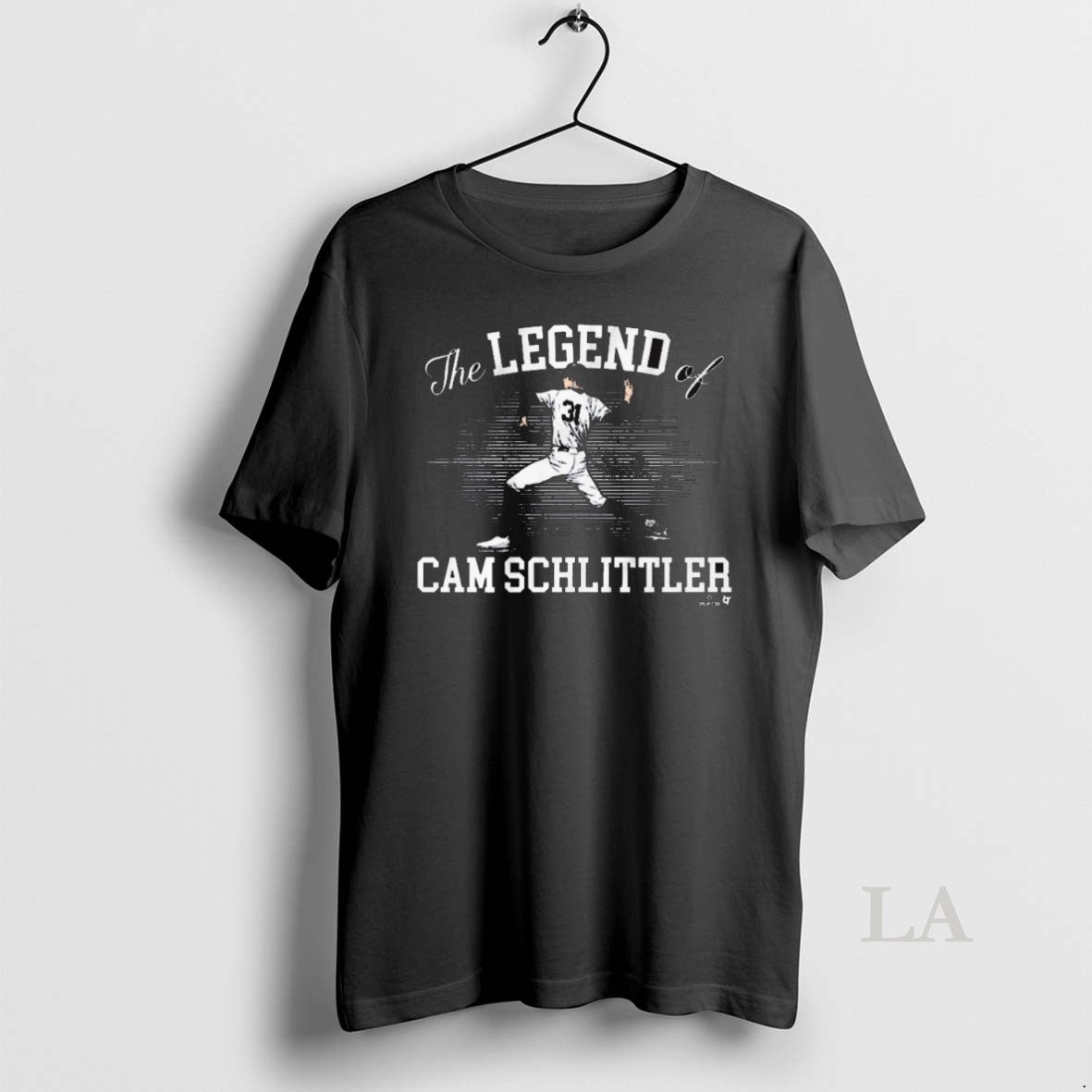 Original The Legend Of Cam Schlittler New York - Adult & Kids T-Shirts, Sweatshirts & Hoodies apparel design preview 1