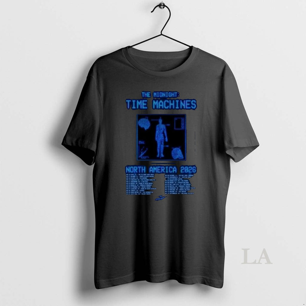 Original The Midnight Time Machines North America - Adult & Kids T-Shirts, Sweatshirts & Hoodies apparel design preview 1