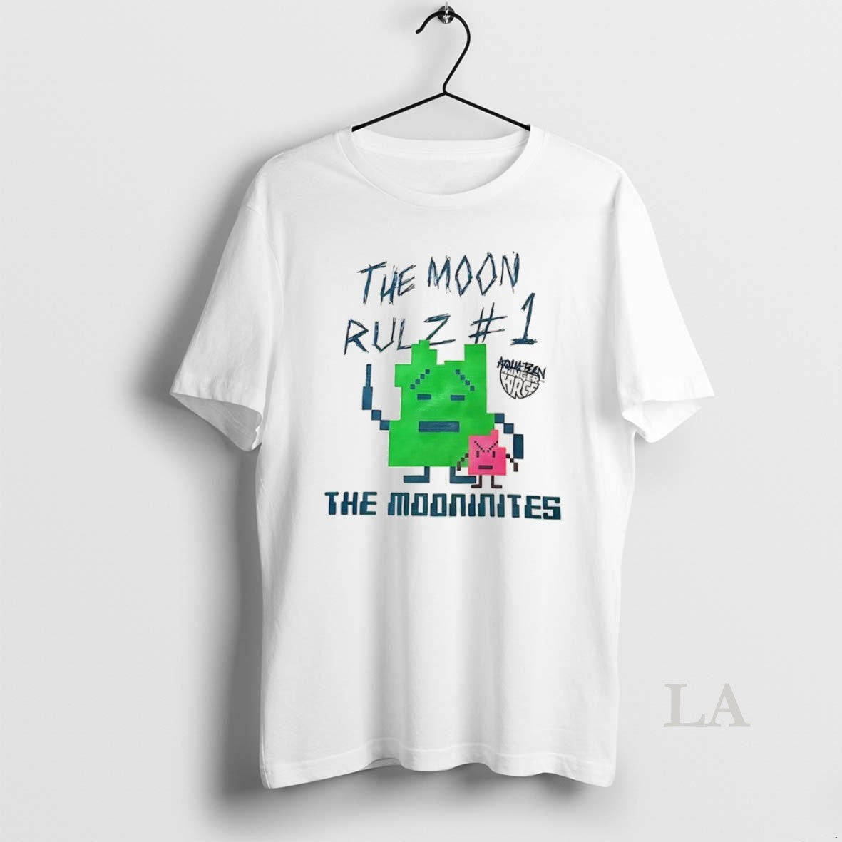 Original The Mooninites Moon Rulz 1 - Adult & Kids T-Shirts, Sweatshirts & Hoodies apparel design preview 1