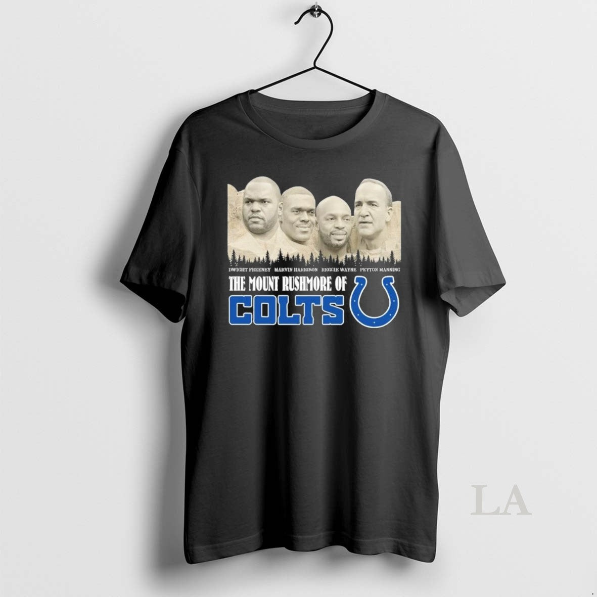 Original The Mount Rushmore Of Indianapolis Colts - Adult & Kids T-Shirts, Sweatshirts & Hoodies apparel design preview 1