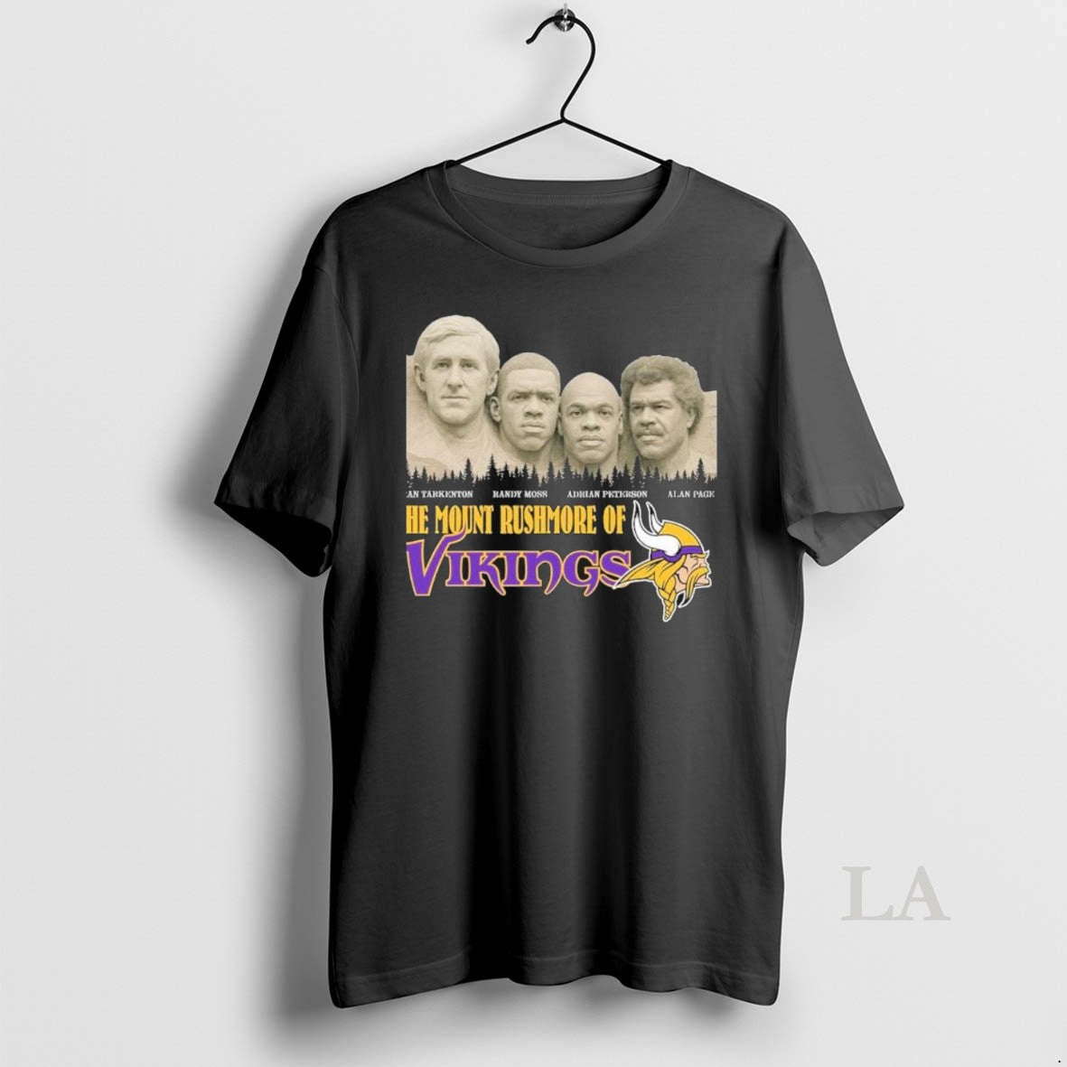 Original The Mount Rushmore Of Minnesota Vikings - Adult & Kids T-Shirts, Sweatshirts & Hoodies apparel design preview 1