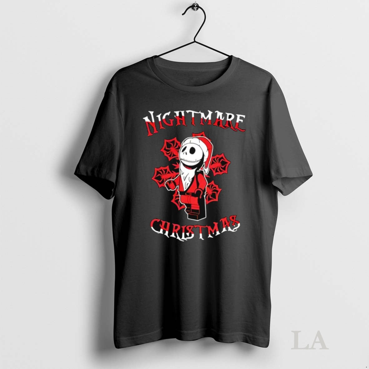 Original The Nightmare Christmas Santa Jack - Adult & Kids T-Shirts, Sweatshirts & Hoodies apparel design preview 1