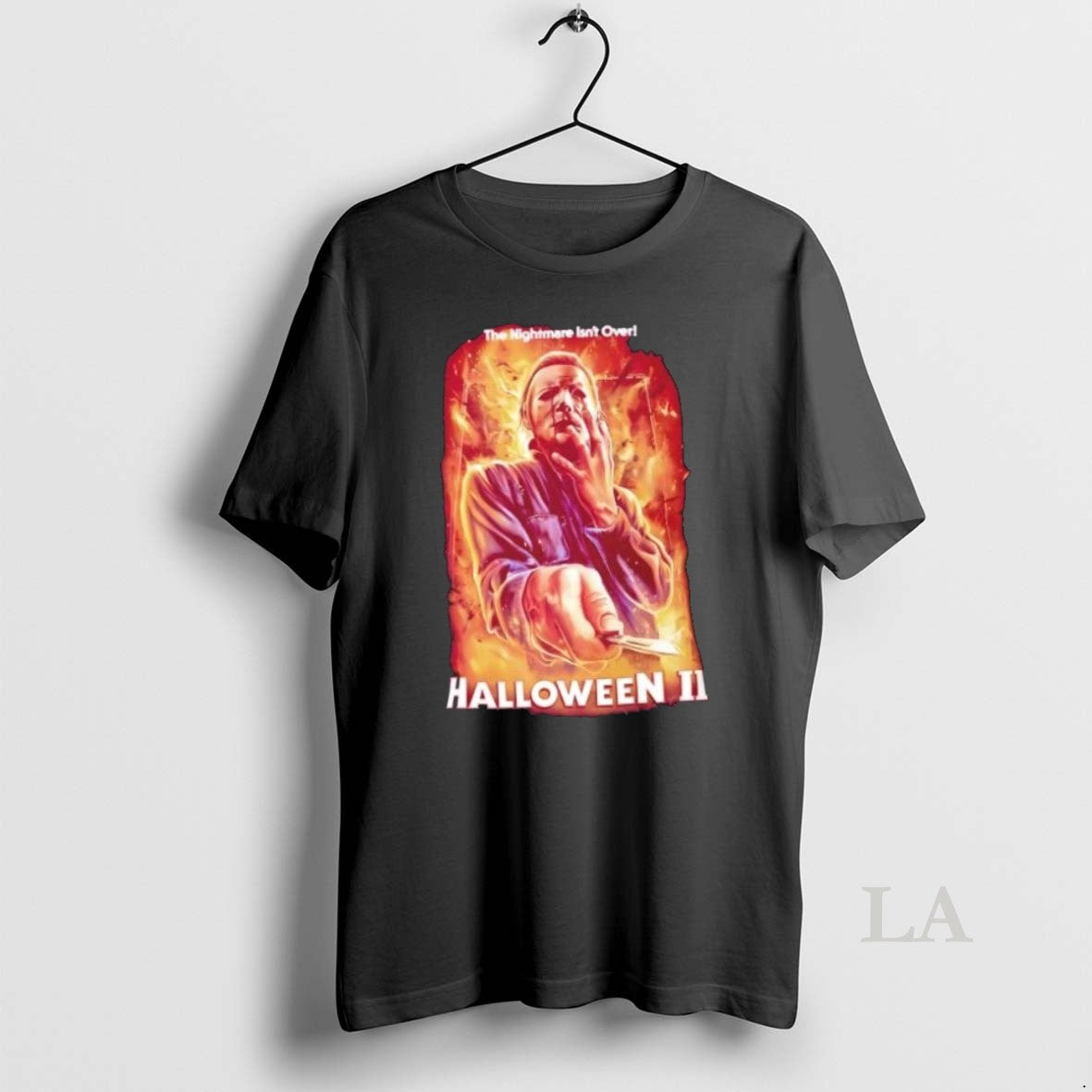 Original The Nightmare Isnt Over Halloween Ii - Adult & Kids T-Shirts, Sweatshirts & Hoodies apparel design preview 1