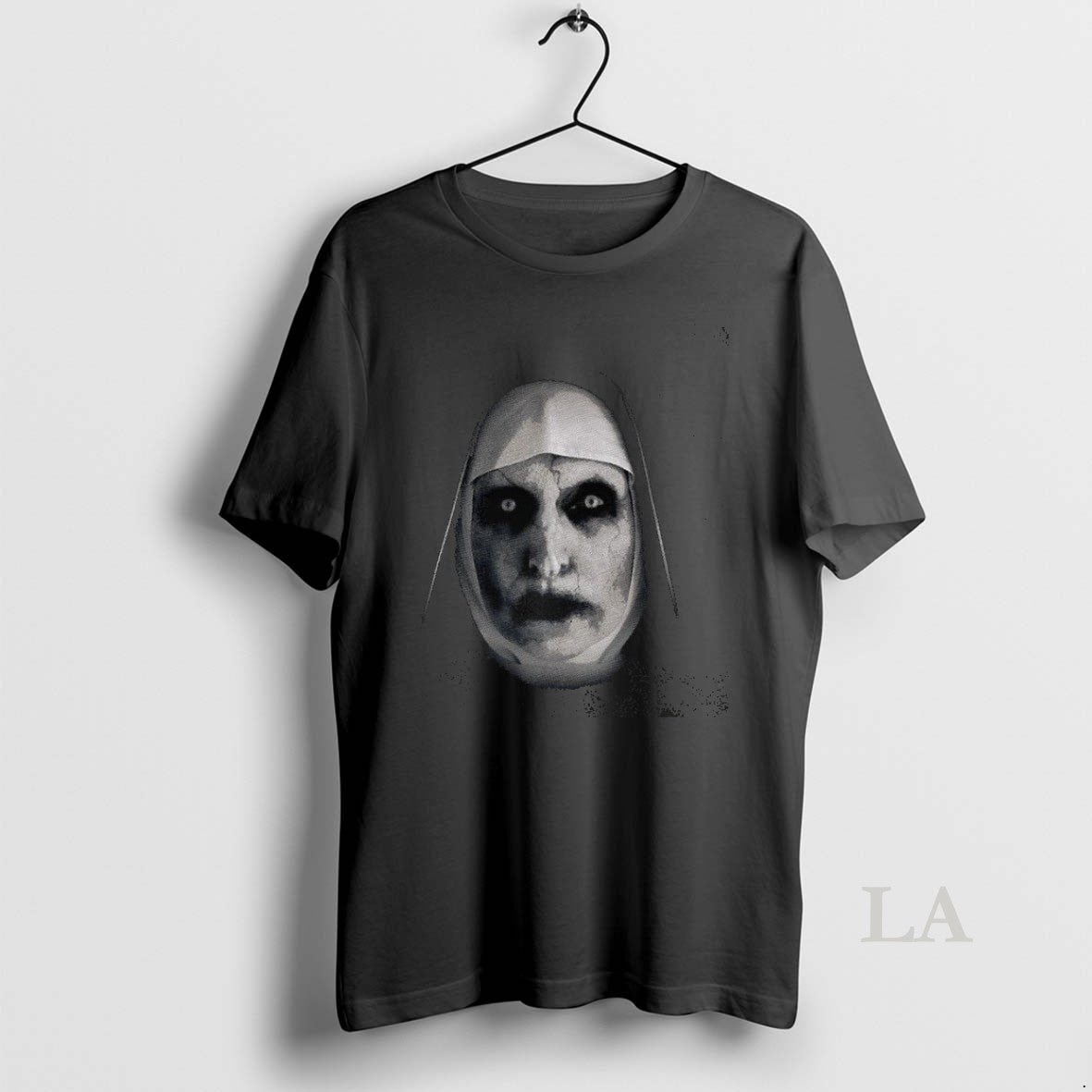 Original The Nun Conjuring Big Face Graphic Halloween - Adult & Kids T-Shirts, Sweatshirts & Hoodies apparel design preview 1