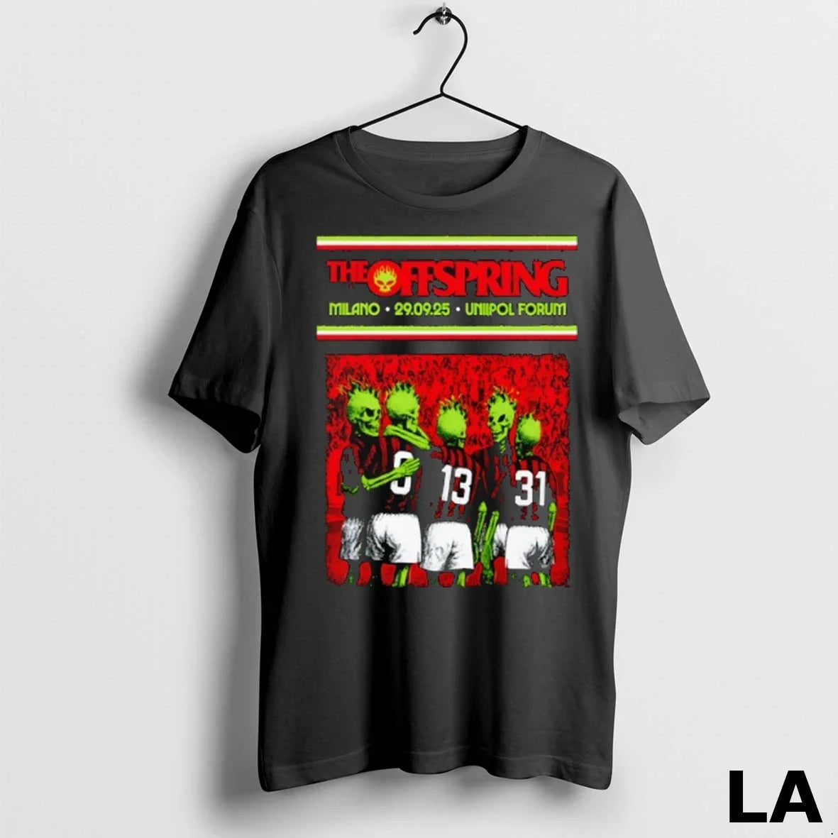 Original The Offspring 9 29 2025 Unipol Forum In - Adult & Kids T-Shirts, Sweatshirts & Hoodies apparel design preview 1