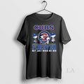 Original The Peanuts Walking X Chicago Cubs Forever - Adult & Kids T-Shirts, Sweatshirts & Hoodies apparel design preview 1