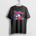 Original The Peanuts X Philadelphia Phillies - Adult & Kids T-Shirts, Sweatshirts & Hoodies apparel design preview 1