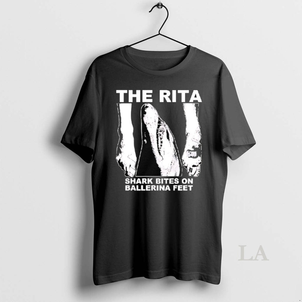 Original The Rita Shark Bites On Ballerina Feet - Adult & Kids T-Shirts, Sweatshirts & Hoodies apparel design preview 1