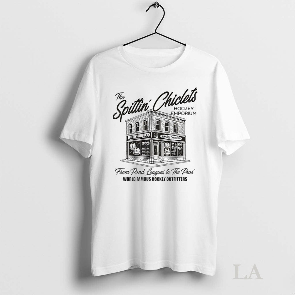 Original The Spittin Chiclets Hockey Emporium From - Adult & Kids T-Shirts, Sweatshirts & Hoodies apparel design preview 1