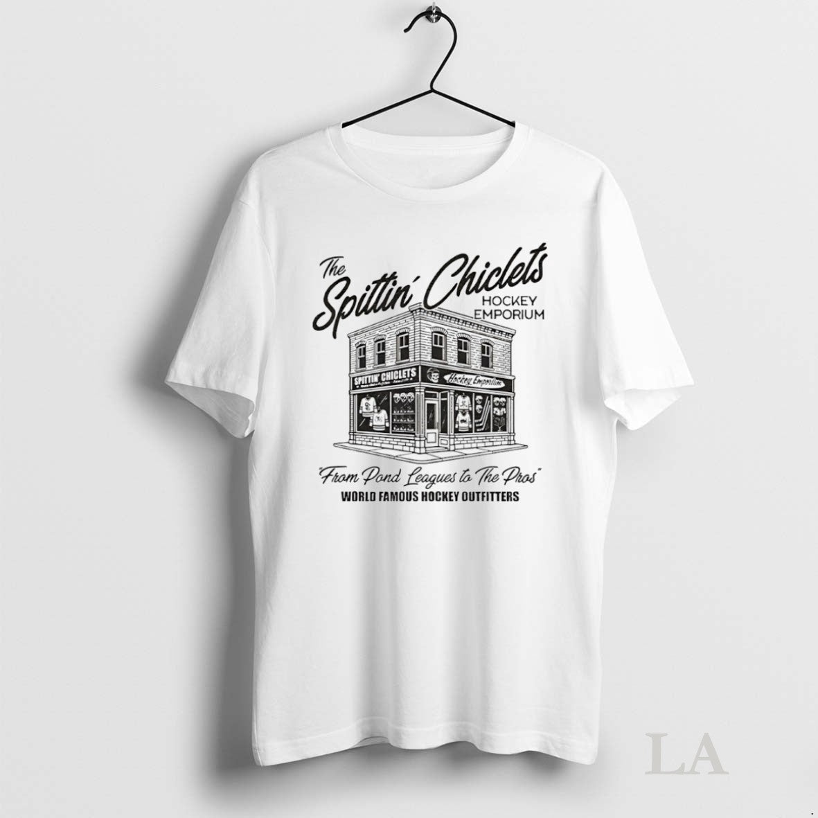 Original The Spittin Chiclets Hockey Emporium From - Adult & Kids T-Shirts, Sweatshirts & Hoodies apparel design preview 1