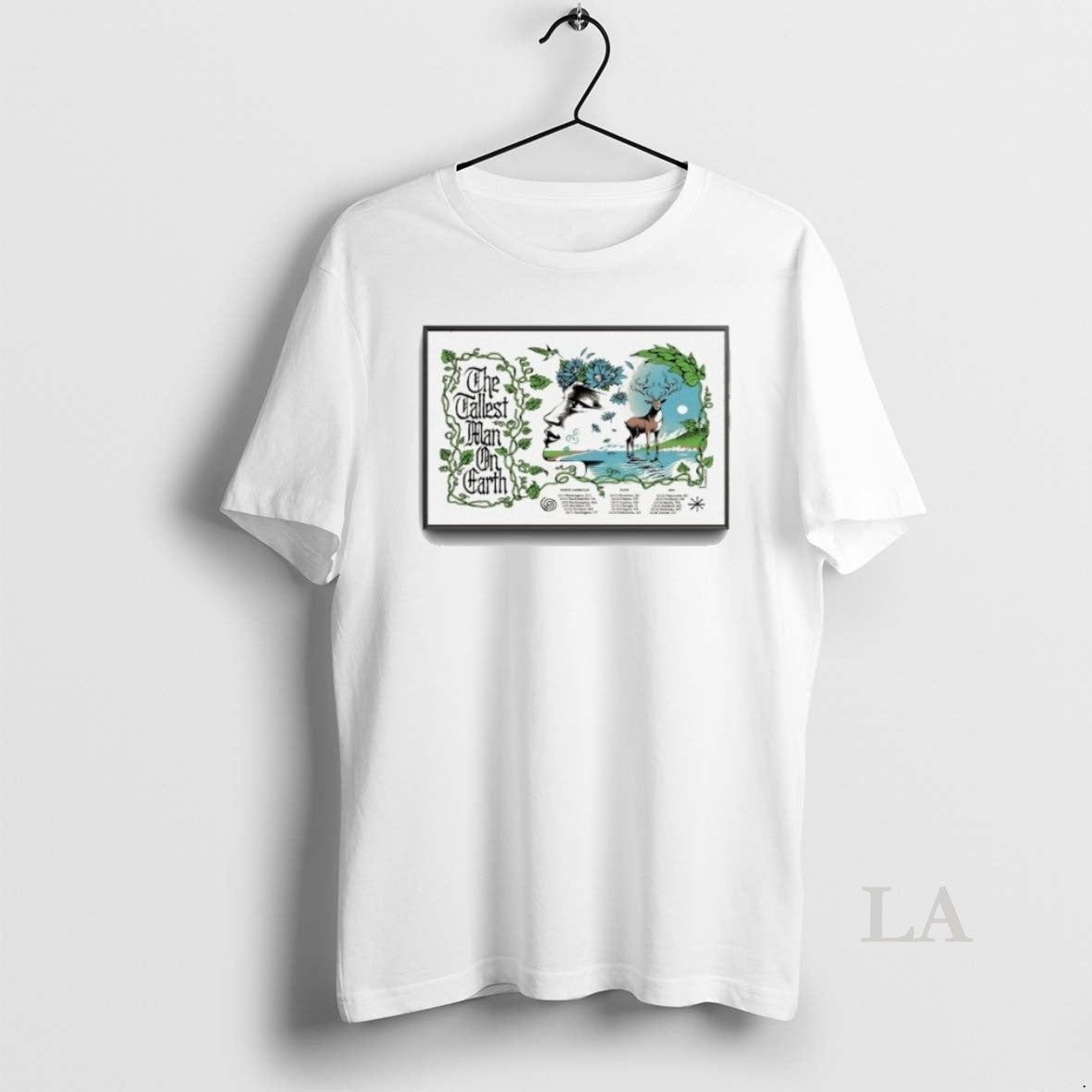 Original The Tallest Man On Earth North American 2025 - Adult & Kids T-Shirts, Sweatshirts & Hoodies apparel design preview 1