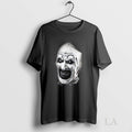 Original The Terrifier Horror Character Big Face - Adult & Kids T-Shirts, Sweatshirts & Hoodies apparel design preview 1