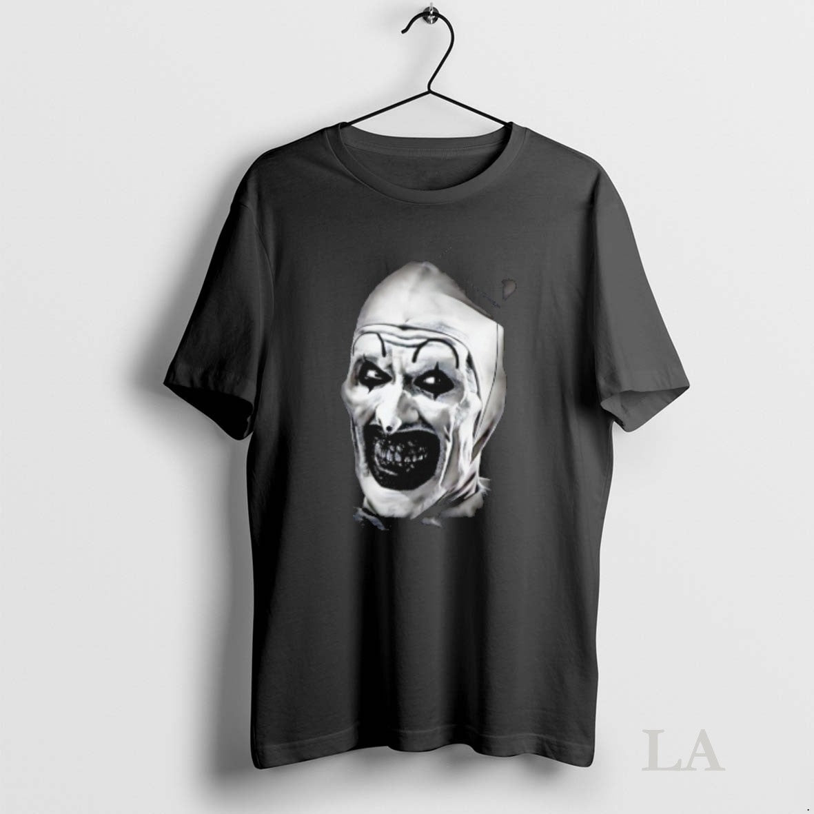 Original The Terrifier Horror Character Big Face - Adult & Kids T-Shirts, Sweatshirts & Hoodies apparel design preview 1