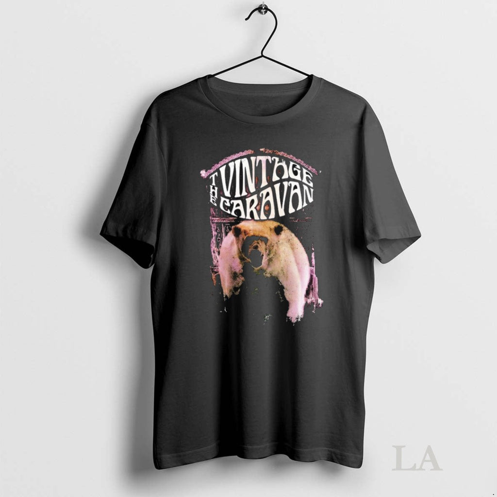 Original The Vintage Caravan Beautiful Tour 2016 Bear - Adult & Kids T-Shirts, Sweatshirts & Hoodies apparel design preview 1