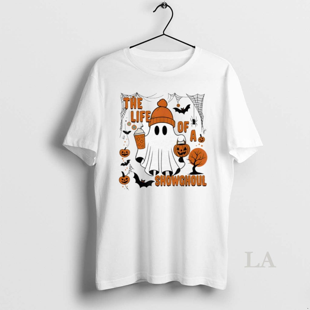 Original The Life Of A Show Ghoul Boo Halloween - Adult & Kids T-Shirts, Sweatshirts & Hoodies apparel design preview 1