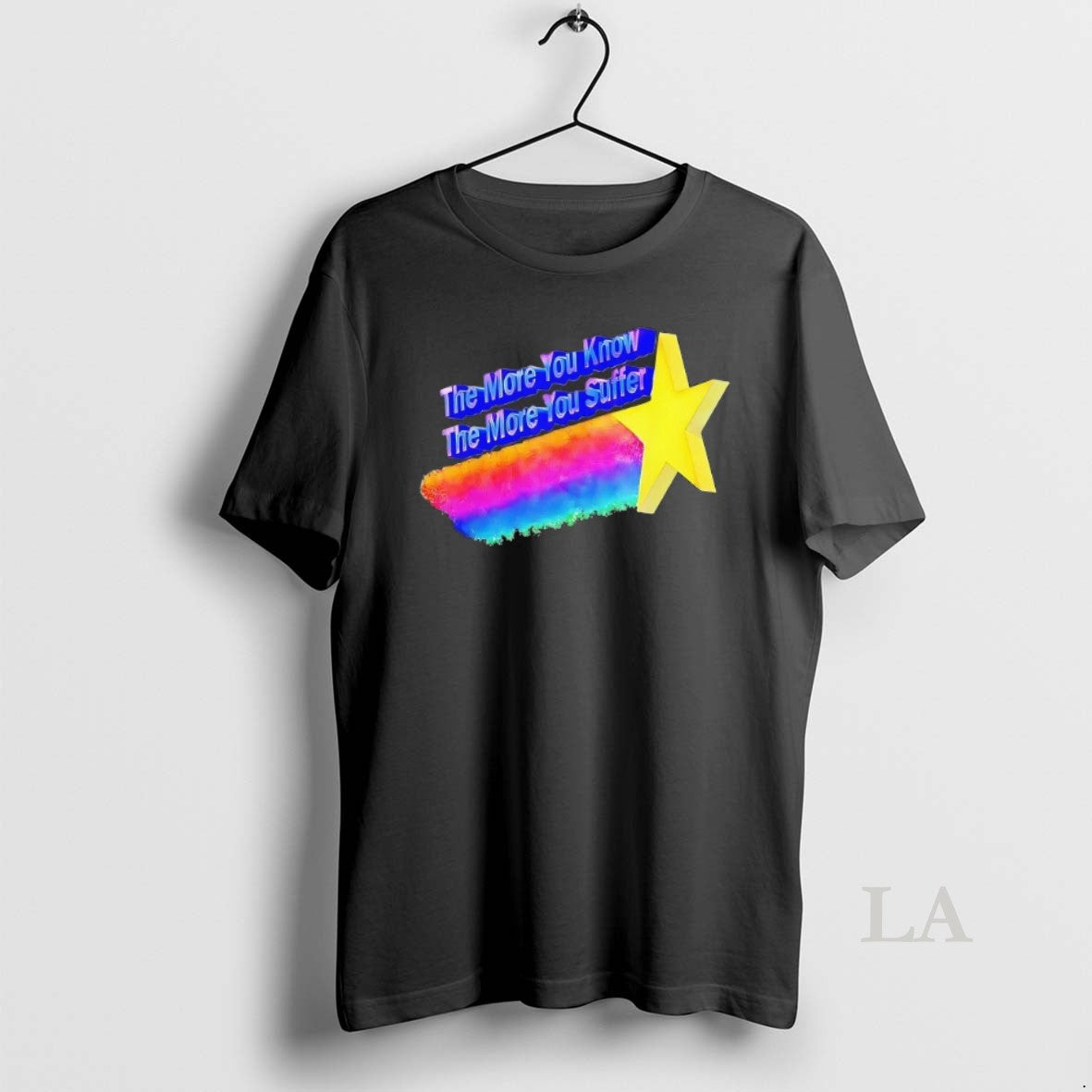 Original The More You Know Suffer - Adult & Kids T-Shirts, Sweatshirts & Hoodies apparel design preview 1