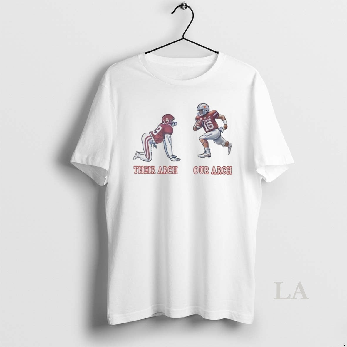 Original Their Arch Our Oklahoma Vs Texas 2025 Ncaa - Adult & Kids T-Shirts, Sweatshirts & Hoodies apparel design preview 1