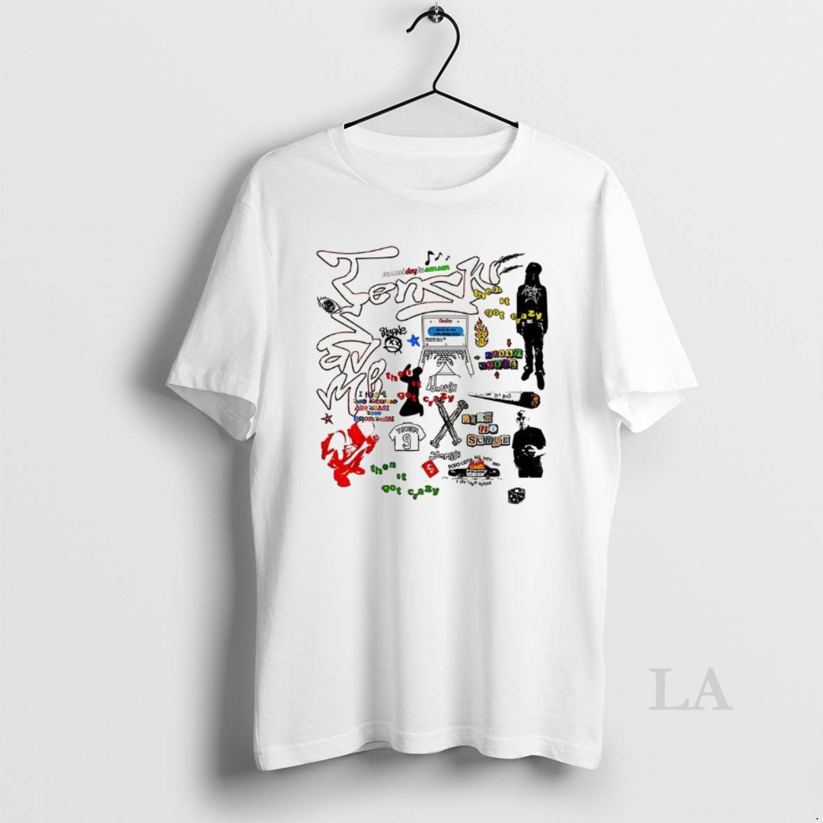 Original Then It Got Crazy Graffiti Street Style - Adult & Kids T-Shirts, Sweatshirts & Hoodies apparel design preview 1