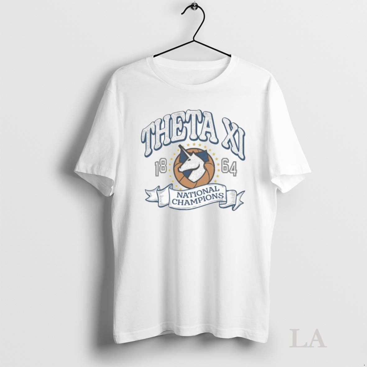 Original Theta Xi National Champions 1864 - Adult & Kids T-Shirts, Sweatshirts & Hoodies apparel design preview 1