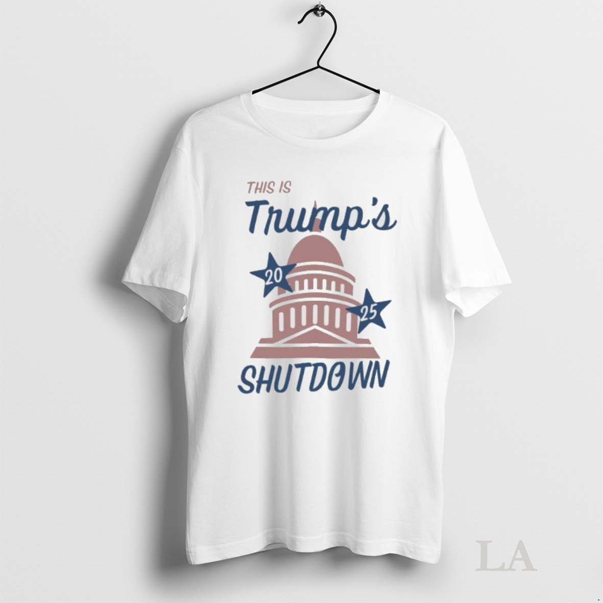 Original This Is Trumps 2025 Shutdown White House - Adult & Kids T-Shirts, Sweatshirts & Hoodies apparel design preview 1