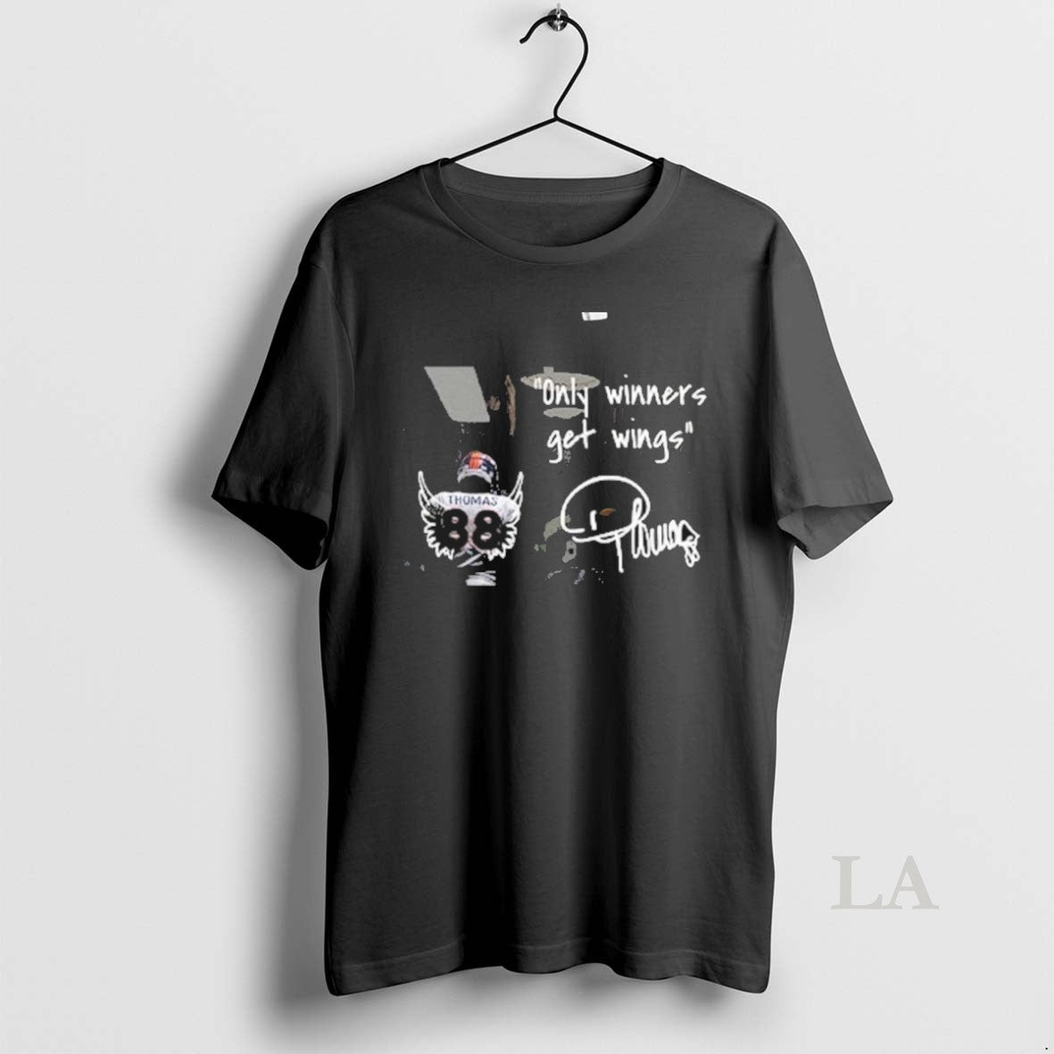 Original Thomas 88 Only Winners Get Wings - Adult & Kids T-Shirts, Sweatshirts & Hoodies apparel design preview 1