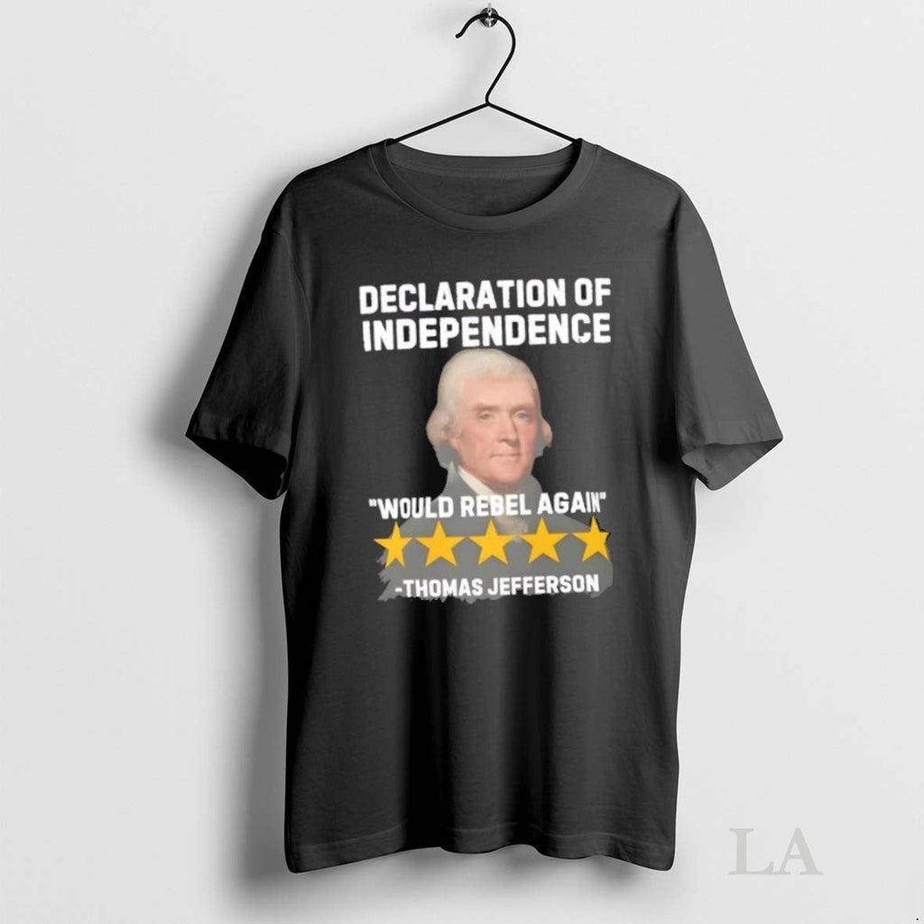 Original Thomas Jefferson Declaration Of Independence - Adult & Kids T-Shirts, Sweatshirts & Hoodies apparel design preview 1