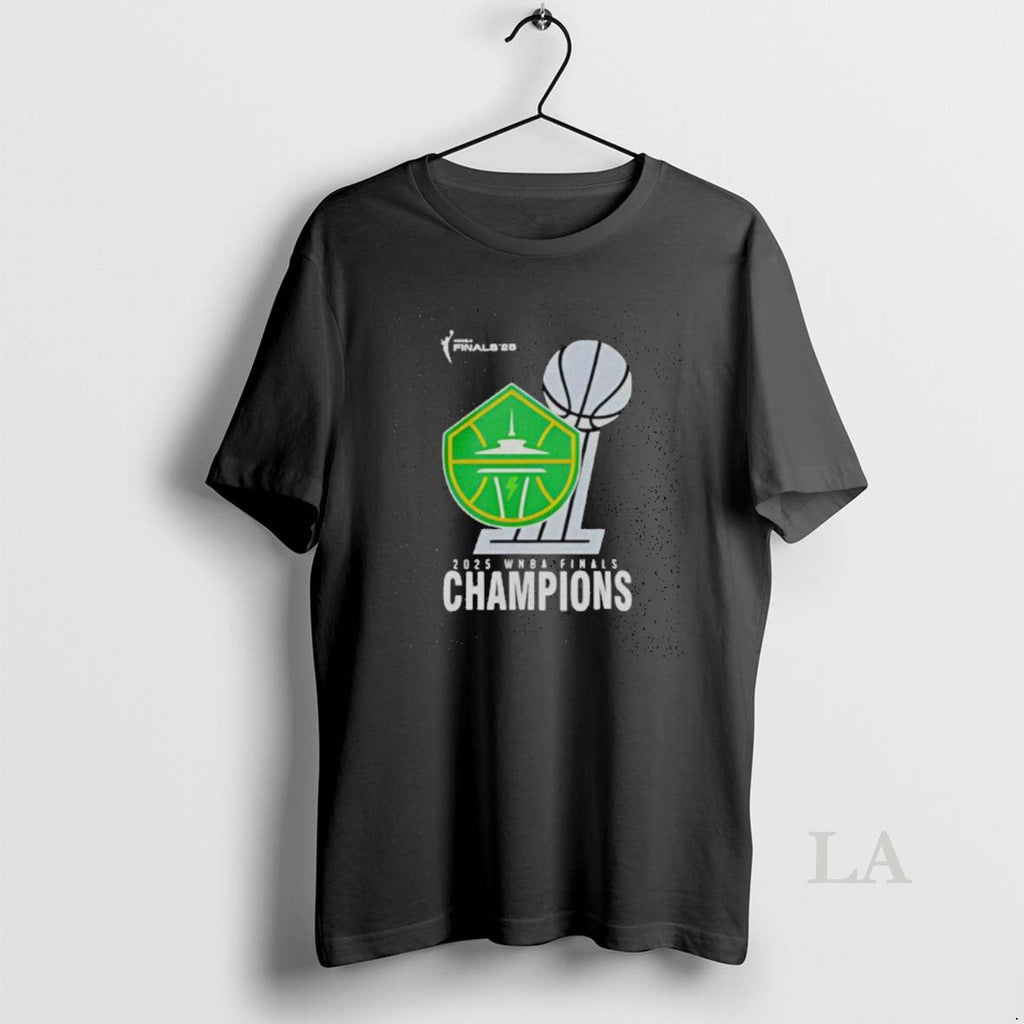 Original Top Wnba Shop 2025 Champions Seattle Storm - Adult & Kids T-Shirts, Sweatshirts & Hoodies apparel design preview 1