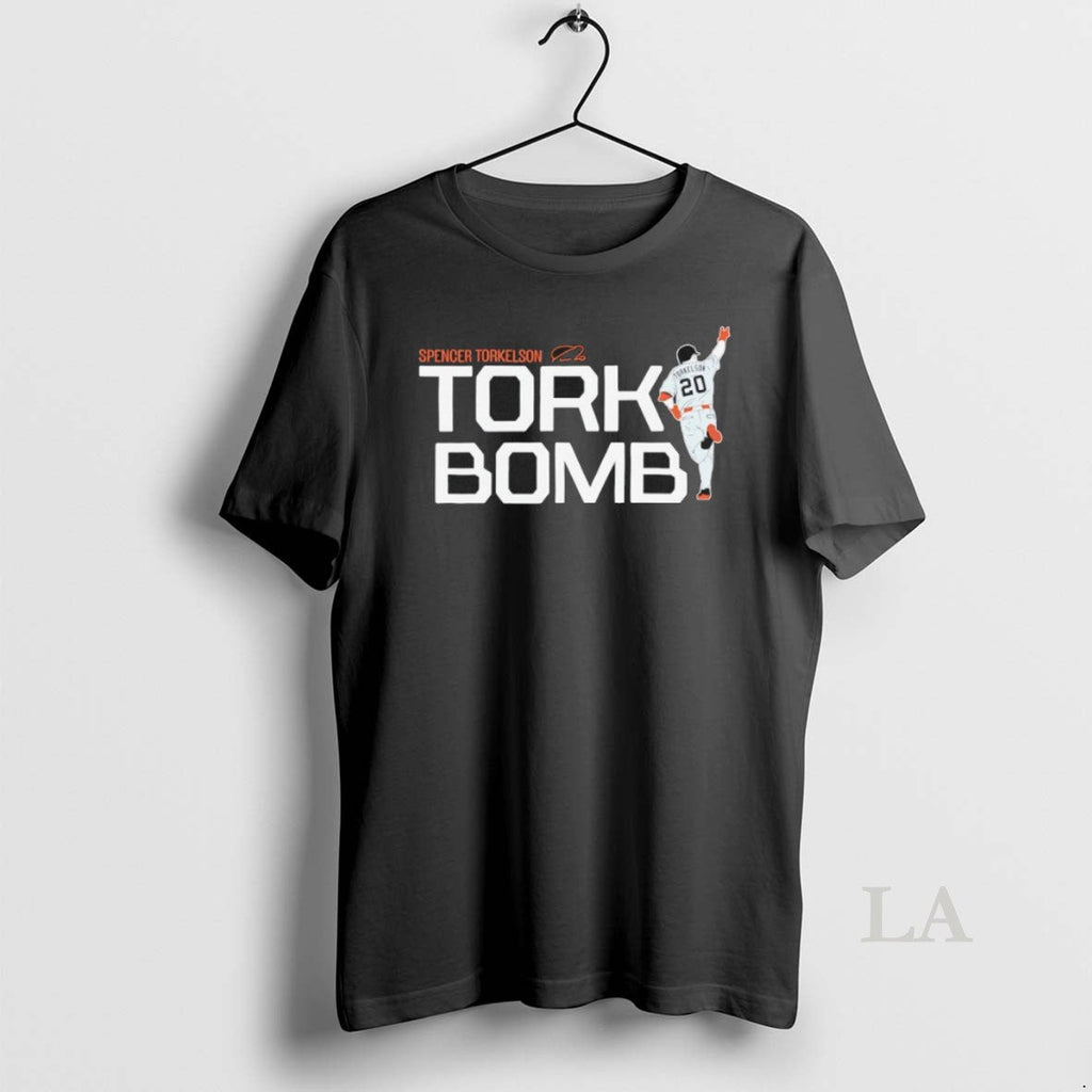 Original Tork Bomb Spencer Torkelson Detroit Tigers - Adult & Kids T-Shirts, Sweatshirts & Hoodies apparel design preview 1