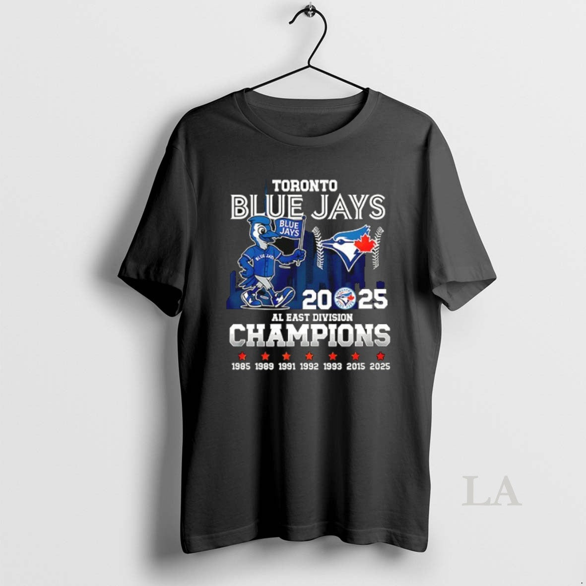 Original Toronto Blue Jays Al East Division Champions - Adult & Kids T-Shirts, Sweatshirts & Hoodies apparel design preview 1