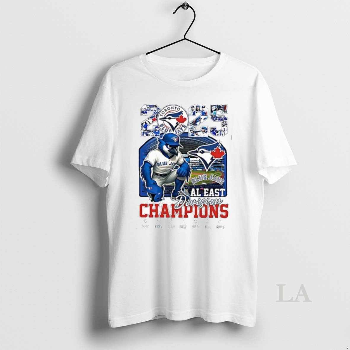 Original Toronto Blue Jays Al East Division Champion - Adult & Kids T-Shirts, Sweatshirts & Hoodies apparel design preview 1