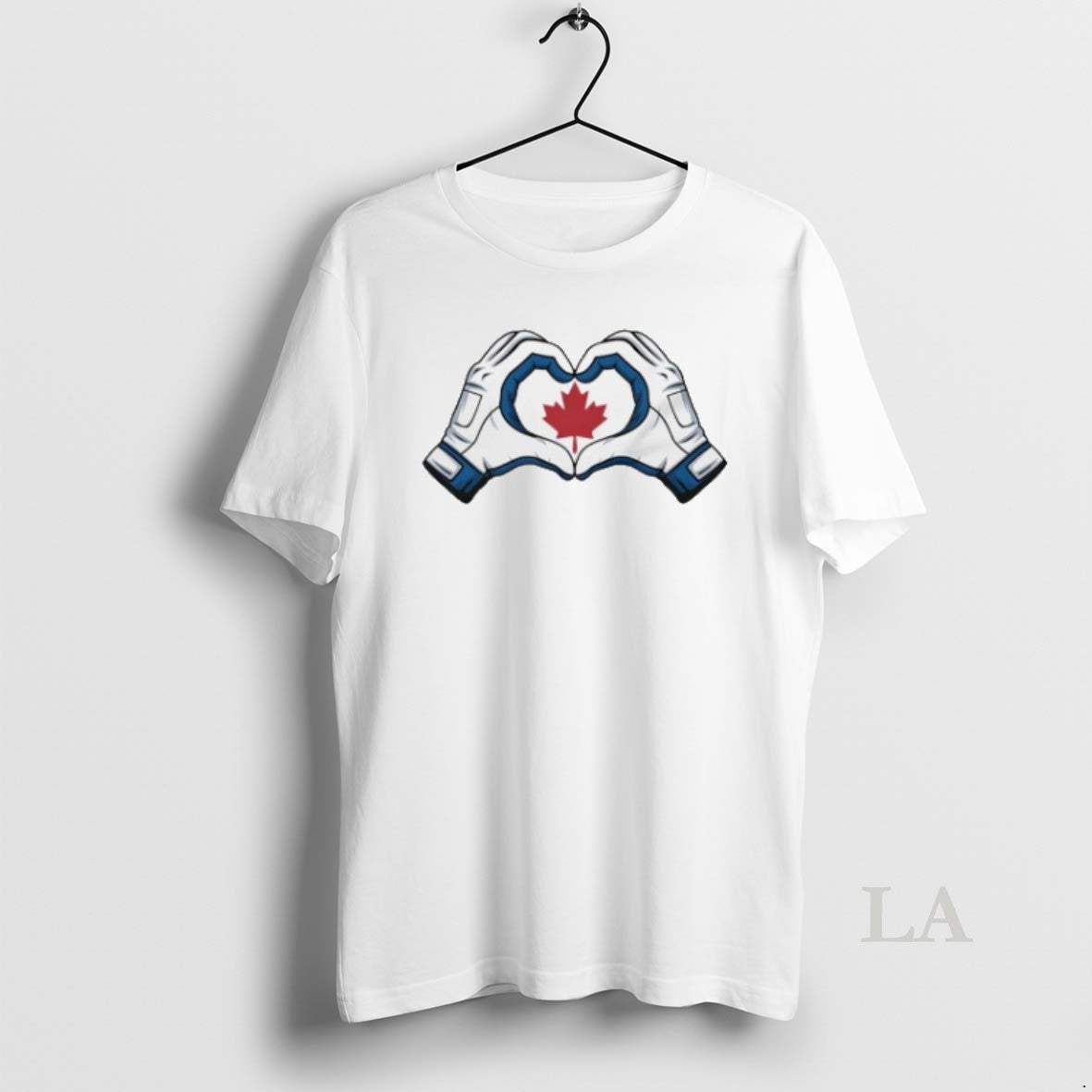 Original Toronto Blue Jays Canada Heart Hands - Adult & Kids T-Shirts, Sweatshirts & Hoodies apparel design preview 1
