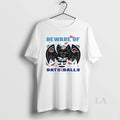 Original Toronto Blue Jays October Beware Of Bats And - Adult & Kids T-Shirts, Sweatshirts & Hoodies apparel design preview 1