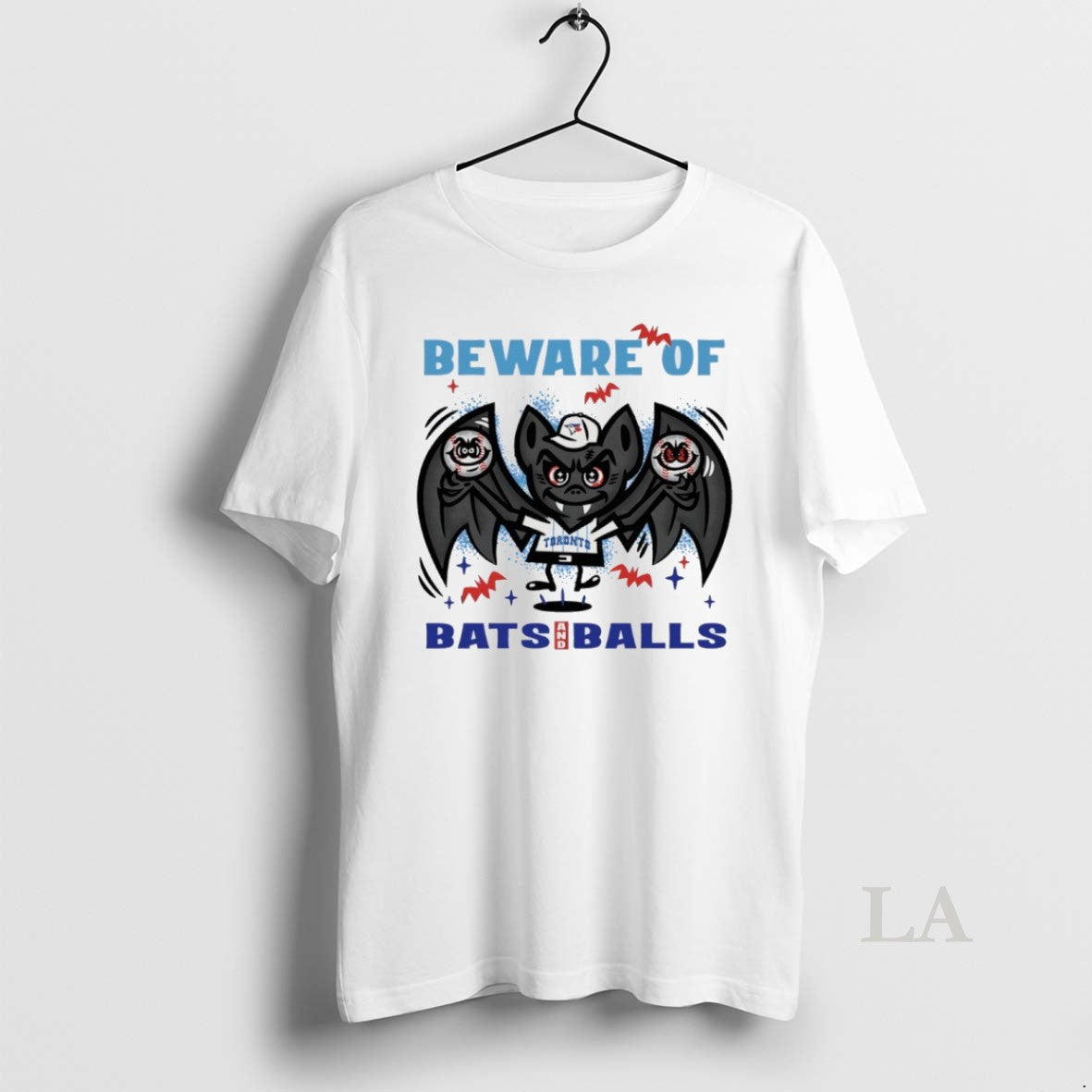 Original Toronto Blue Jays October Beware Of Bats And - Adult & Kids T-Shirts, Sweatshirts & Hoodies apparel design preview 1