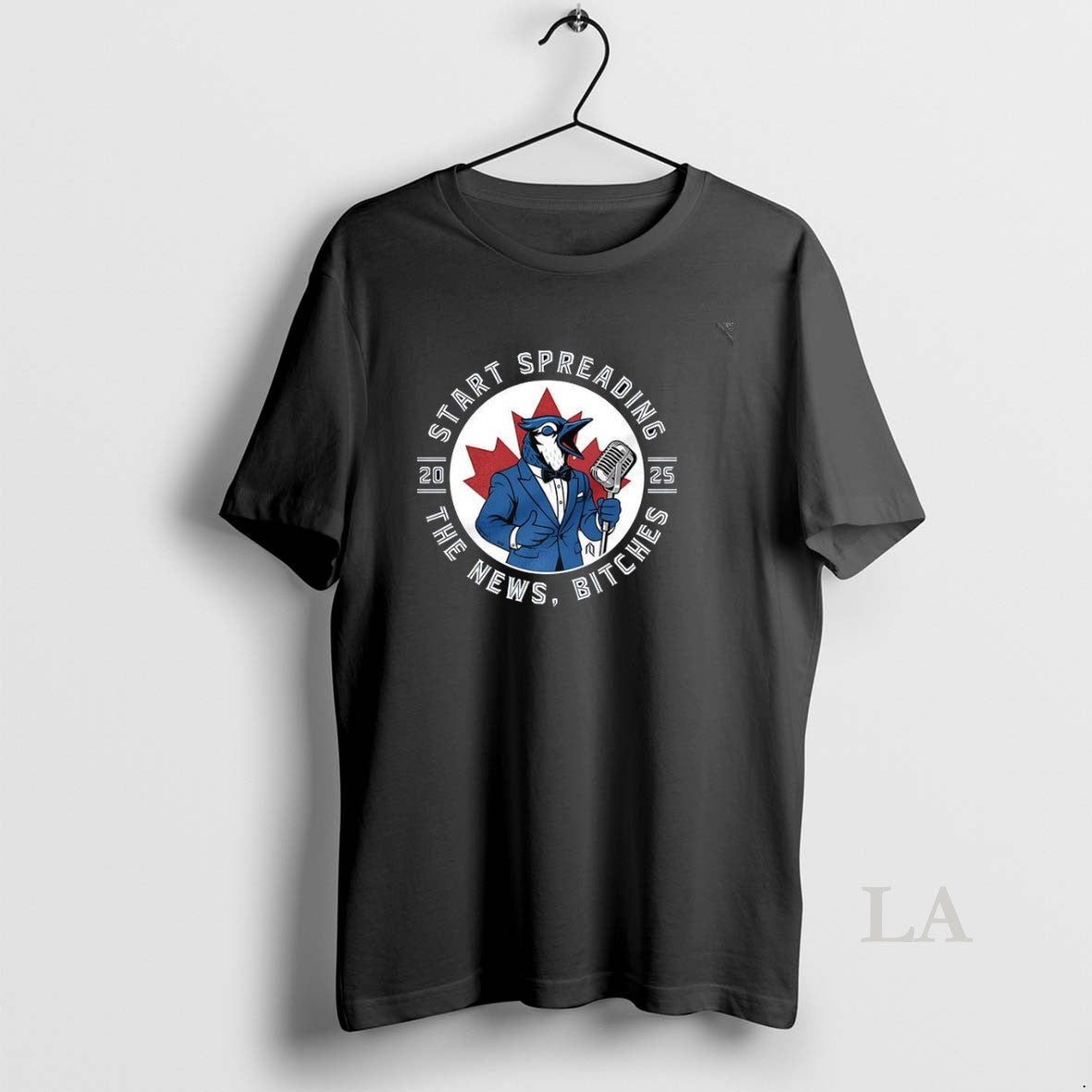 Original Toronto Blue Jays Start Spreading The News - Adult & Kids T-Shirts, Sweatshirts & Hoodies apparel design preview 1