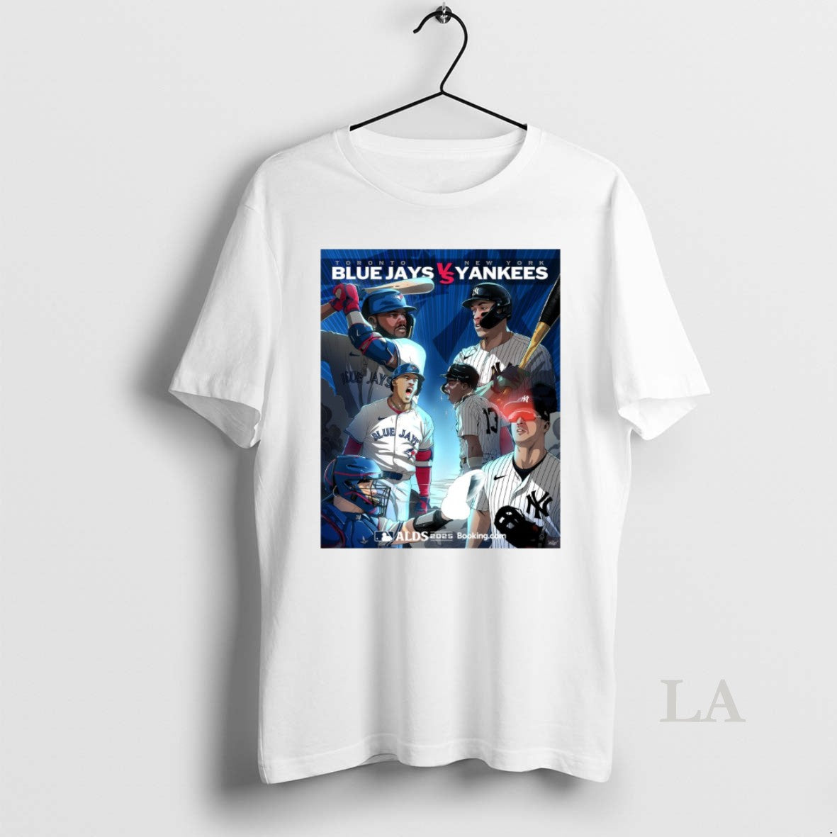 Original Toronto Blue Jays Vs New York Yankees 2025 - Adult & Kids T-Shirts, Sweatshirts & Hoodies apparel design preview 1