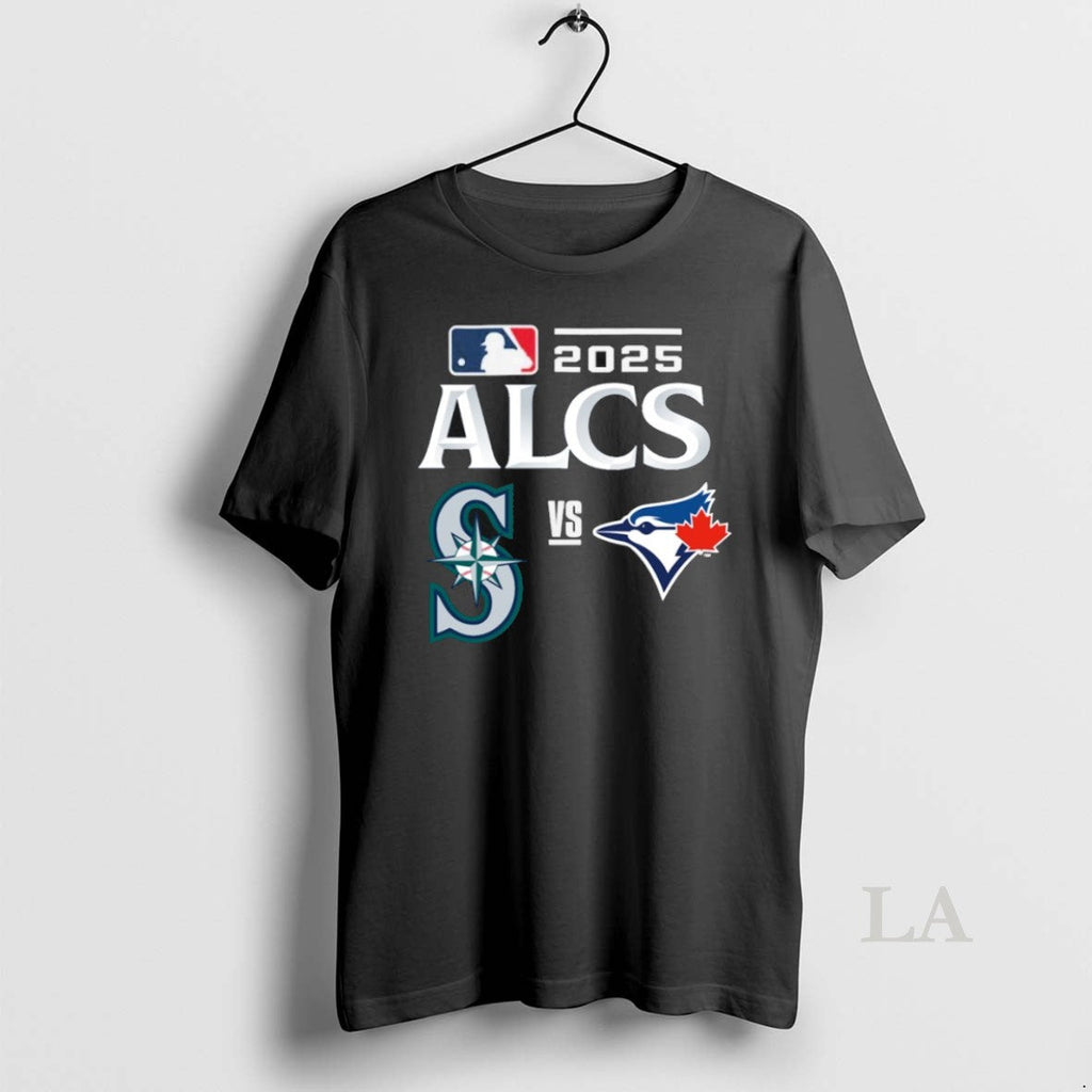 Original Toronto Blue Jays Vs Seattle Mariners 2025 - Adult & Kids T-Shirts, Sweatshirts & Hoodies apparel design preview 1