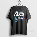 Original Toronto Blue Jays Vs Seattle Mariners 2025 - Adult & Kids T-Shirts, Sweatshirts & Hoodies apparel design preview 1