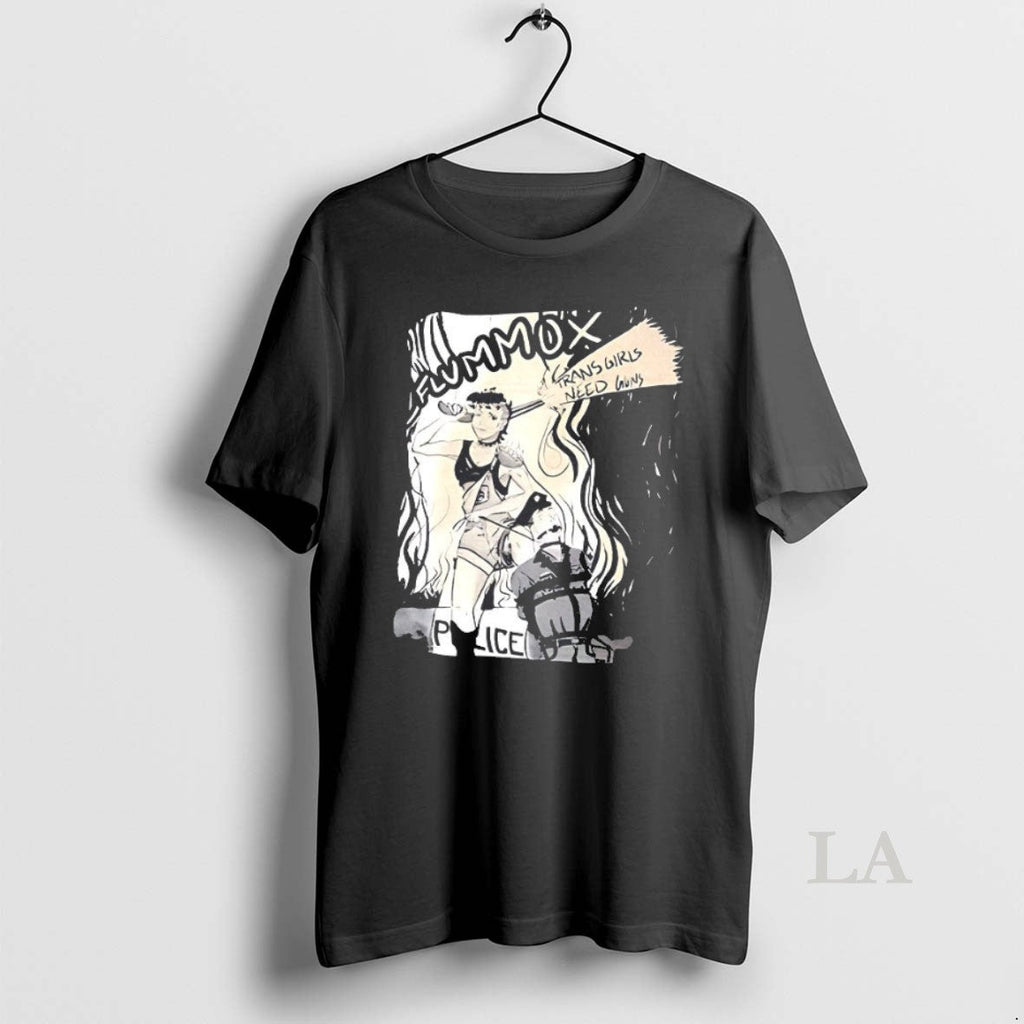 Original Trans Girls Need Guns - Adult & Kids T-Shirts, Sweatshirts & Hoodies apparel design preview 1