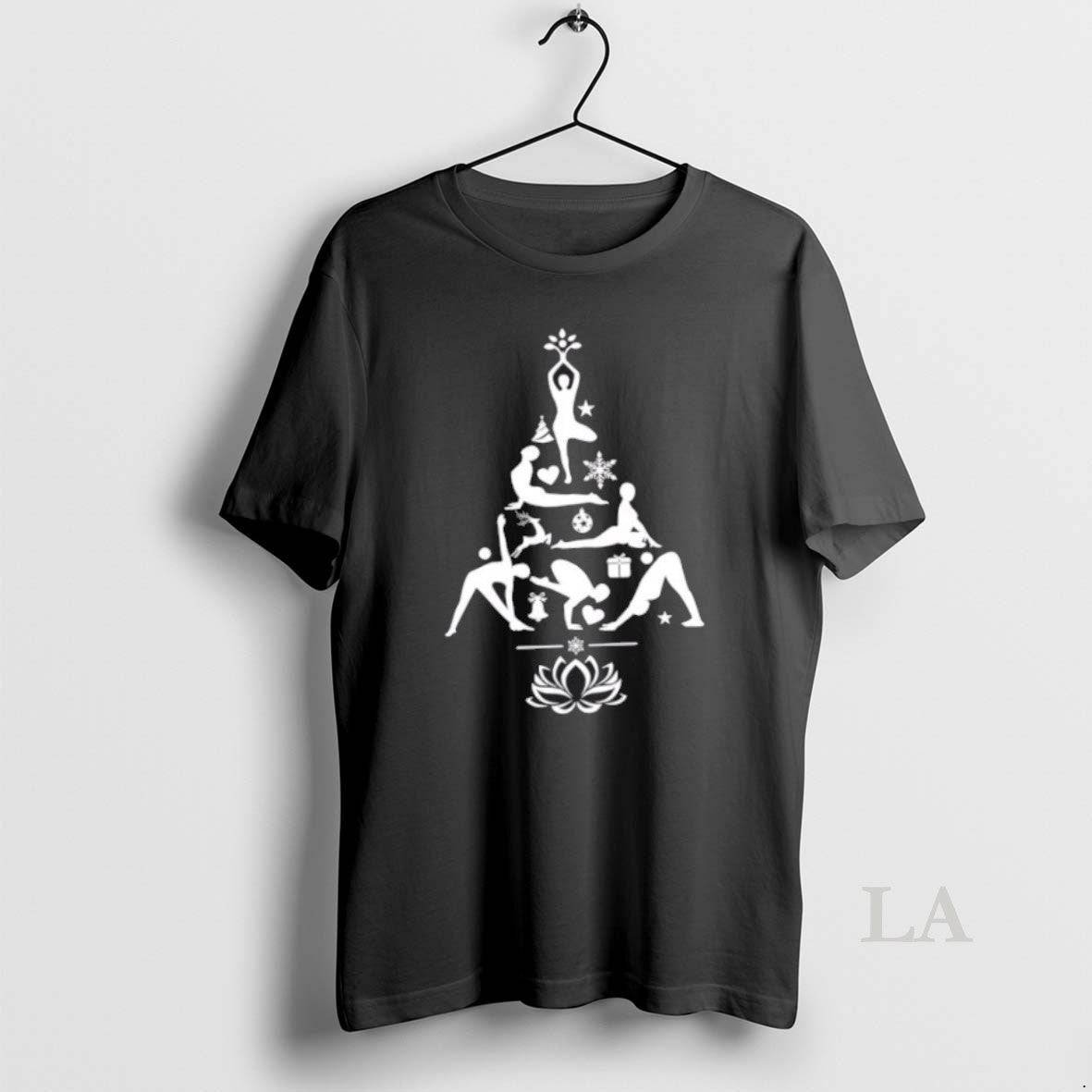 Original Tree Of Yoga Cheer Christmas - Adult & Kids T-Shirts, Sweatshirts & Hoodies apparel design preview 1