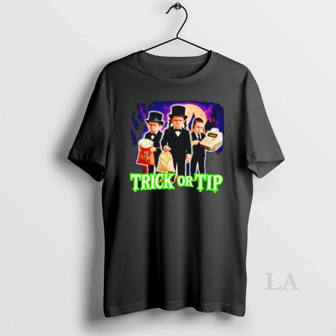 Original Trick Or Tip Treat Halloween - Adult & Kids T-Shirts, Sweatshirts & Hoodies apparel design preview 1