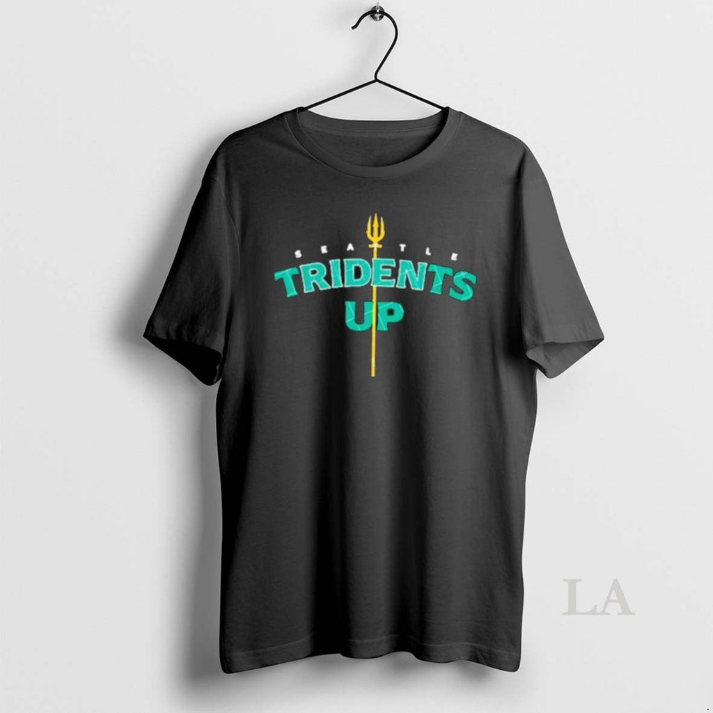 Original Tridents Up Seattle Mariners Mlb Baseball - Adult & Kids T-Shirts, Sweatshirts & Hoodies apparel design preview 1