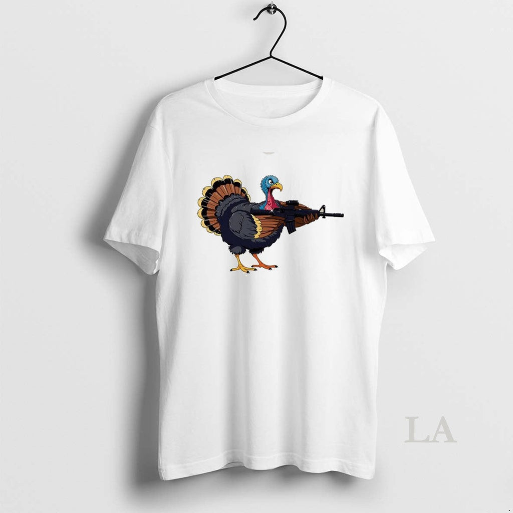 Original Triggered Turkey Ready To Fight Grapchic - Adult & Kids T-Shirts, Sweatshirts & Hoodies apparel design preview 1