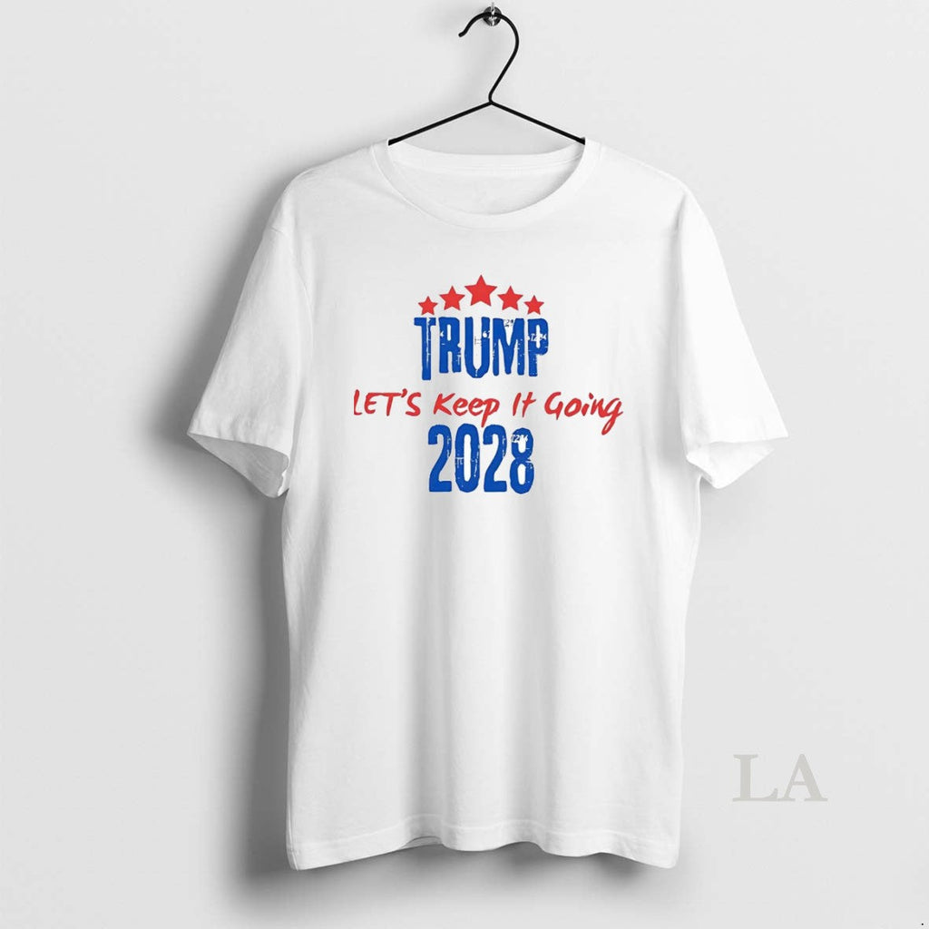 Original Trump 2028 Lets Keep It Going - Adult & Kids T-Shirts, Sweatshirts & Hoodies apparel design preview 1